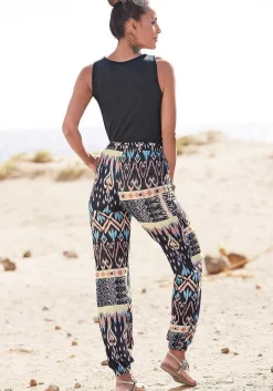 LASCANA Pants-Patterned Jogger Pant