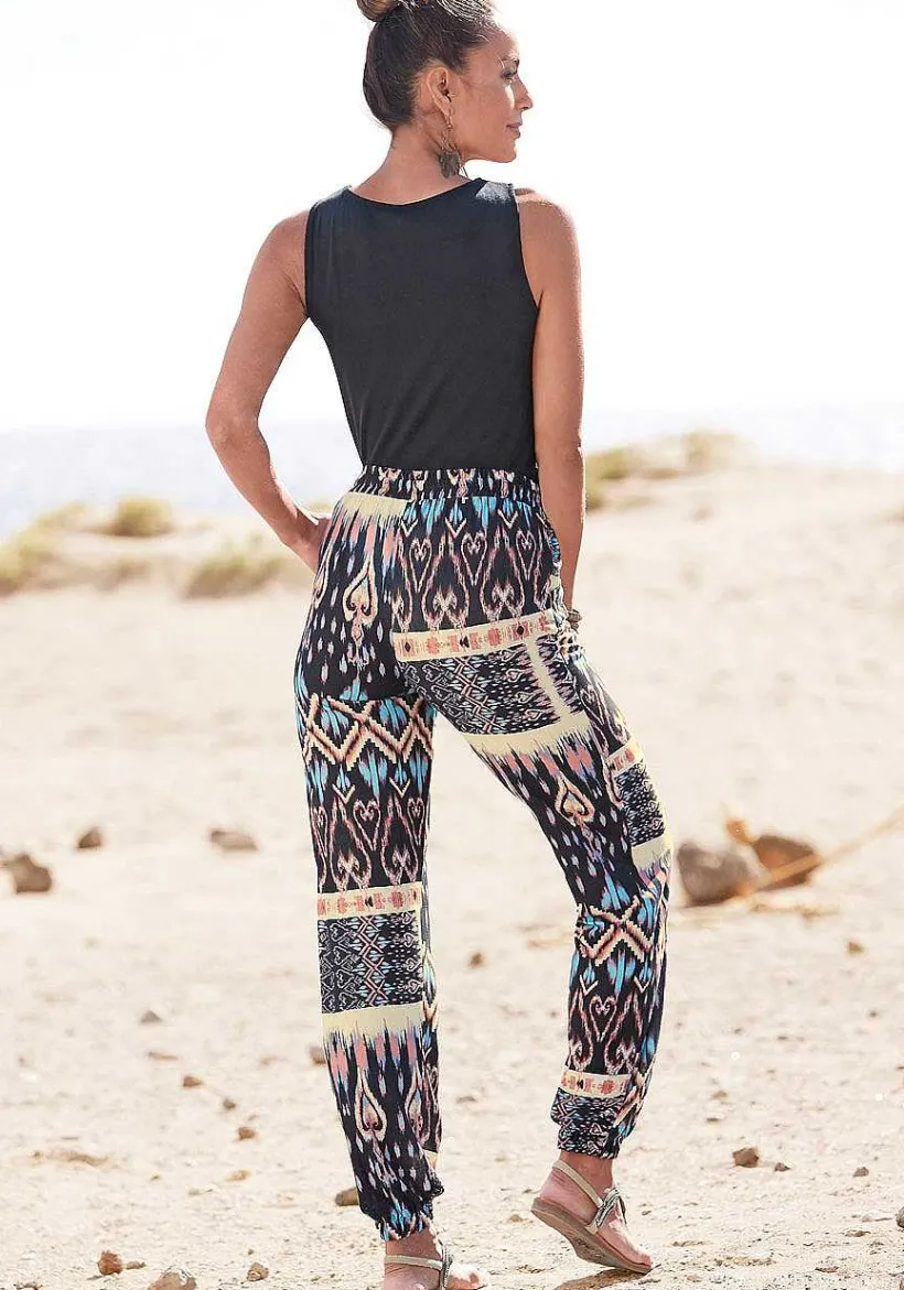 LASCANA Pants-Patterned Jogger Pant