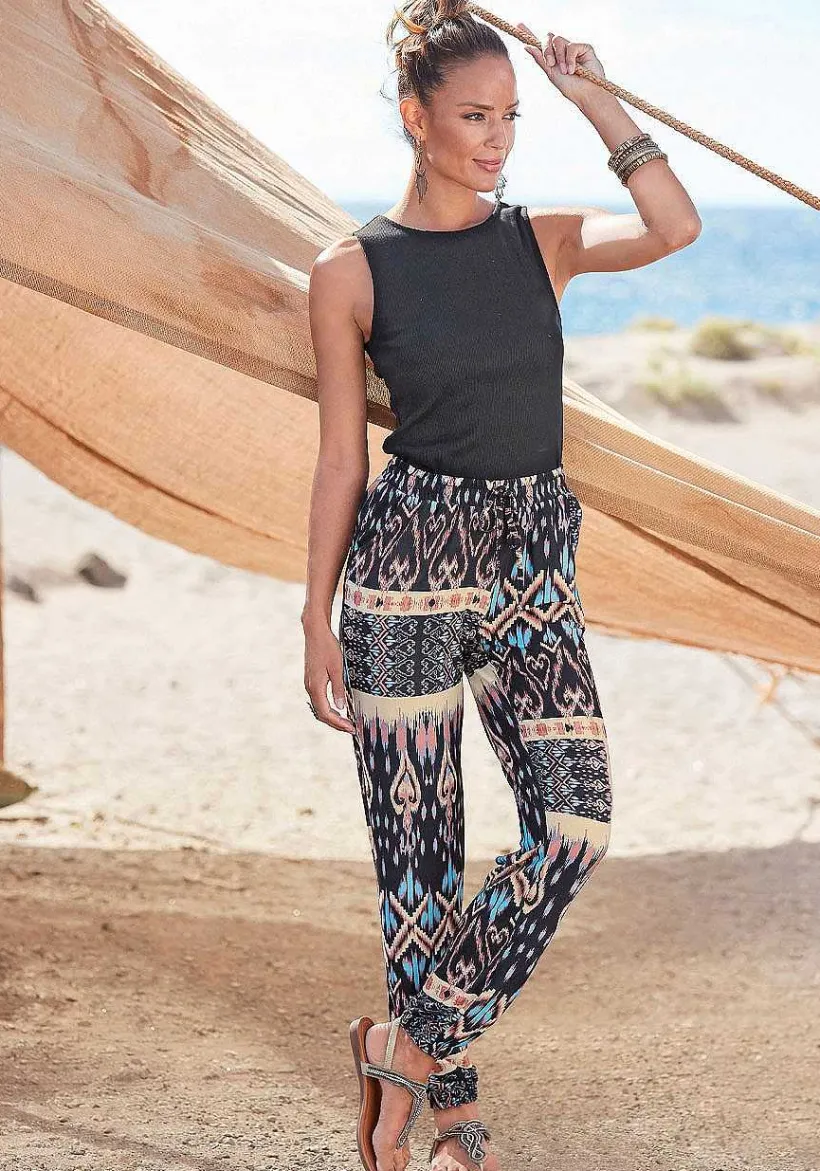 LASCANA Pants-Patterned Jogger Pant