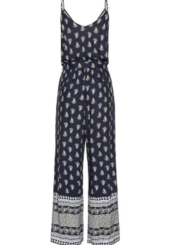 LASCANA Jumpsuits-Patterned V-Neck Jumpsuit