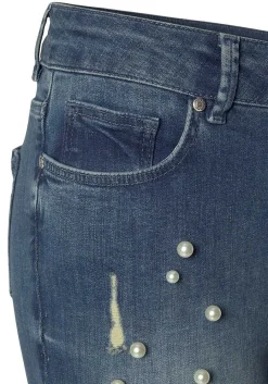 LASCANA Pants-Pearl Embellished Skinny Jeans