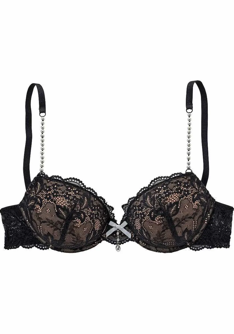 LASCANA Sexy Tops-Pearl Strap Push Up Bra