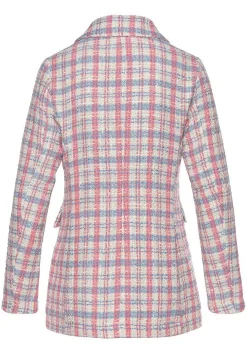 LASCANA Blazers-Plaid Boucle Blazer