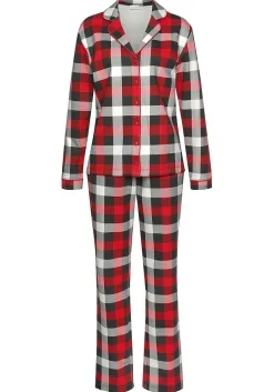 LASCANA Pajamas & Sets-Plaid Pajama Pants