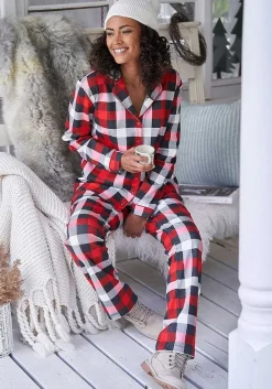 LASCANA Pajamas & Sets-Plaid Pajama Pants