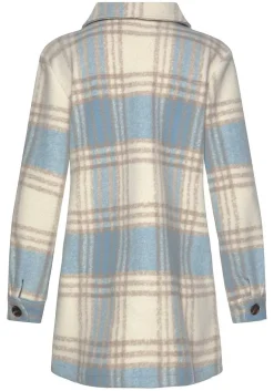 LASCANA Jackets-Plaid Shirt Jacket