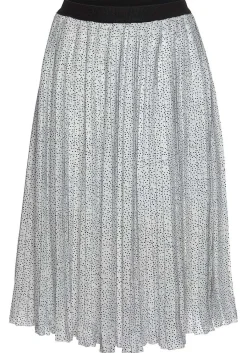 LASCANA Skirts-Pleated Polka Dot Skirt