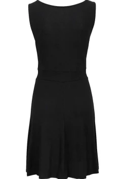 LASCANA Short Dresses-Pleated V-Neck Dress