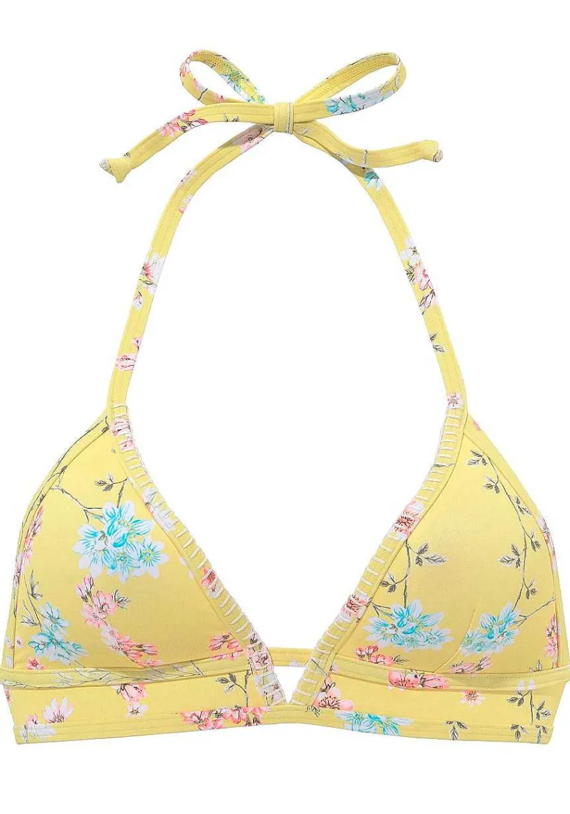 LASCANA Triangle-Plunge Triangle Bikini Top