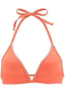 LASCANA Triangle-Plunge Triangle Bikini Top