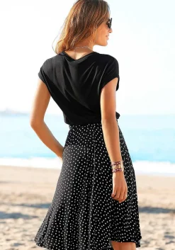 LASCANA Fall Dresses-Polka Dot 2-In-1 Dress