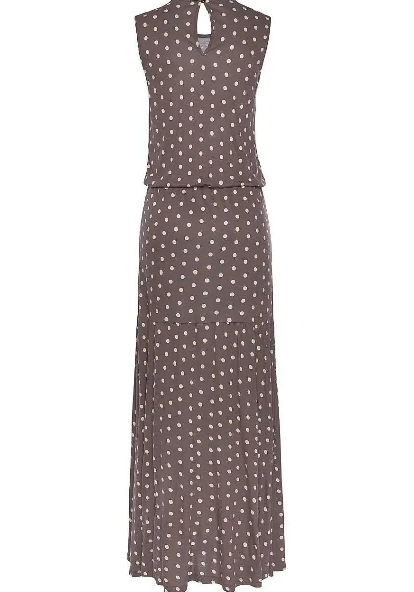 LASCANA Fall Dresses-Polka Dot Maxi Dress