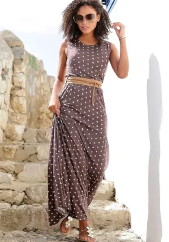 LASCANA Fall Dresses-Polka Dot Maxi Dress