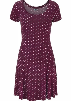 LASCANA Short Dresses-Polka Dot Print Dress