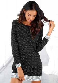 LASCANA Pajamas & Sets-Polka Dot Sleep Shirt