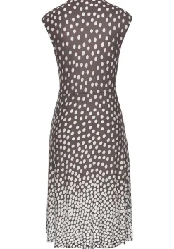 LASCANA Fall Dresses-Polka Dot V-Neck Dress