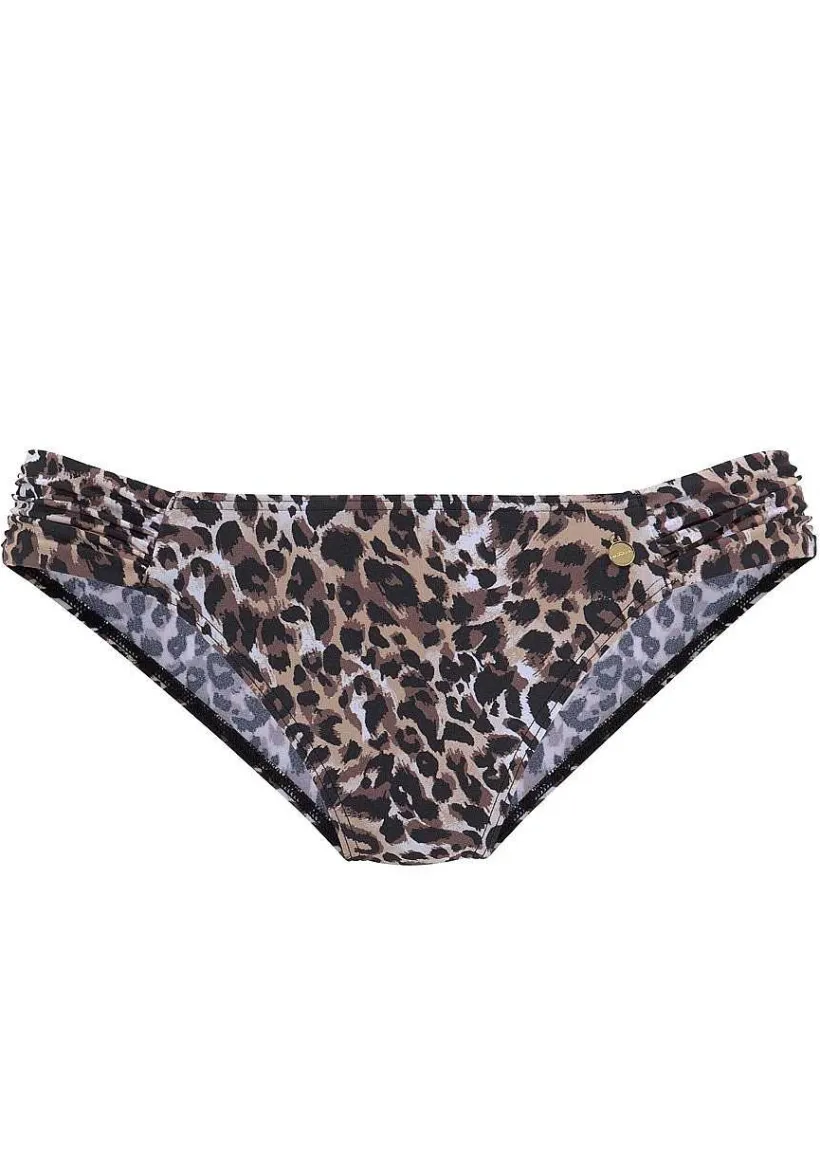 LASCANA Bandeau-Print Bandeau Bikini Top