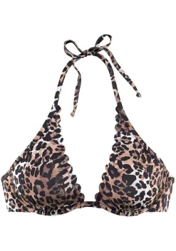 LASCANA Underwire-Print Underwire Bikini Top