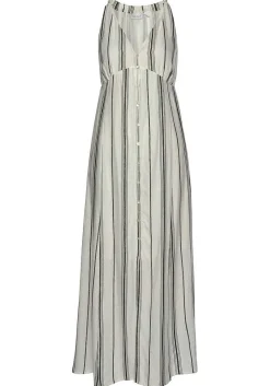 LASCANA Maxi Dresses-Printed Button Down Maxi Dress