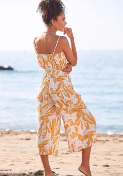 LASCANA Jumpsuits-Printed Culotte Jumpsuit