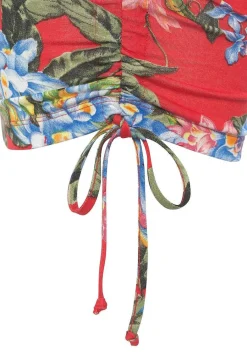 LASCANA Short Dresses-Printed Drawstring Dress