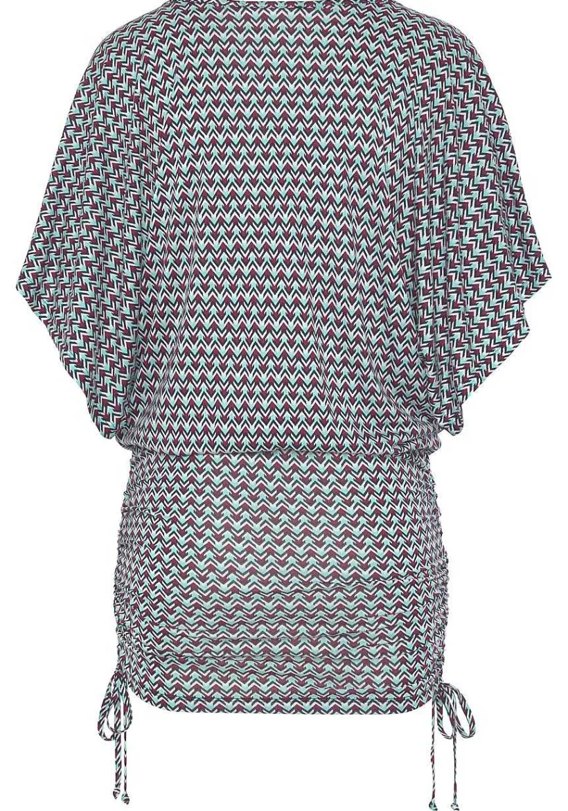 LASCANA Short Dresses-Printed Drawstring Dress