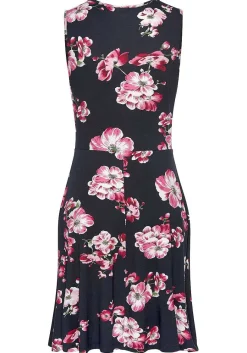 LASCANA Short Dresses-Printed Keyhole Dress