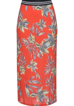 LASCANA Skirts-Printed Midi Skirt