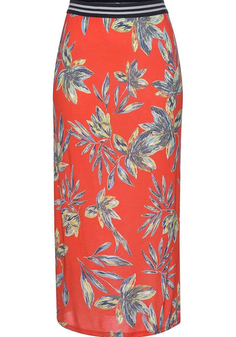 LASCANA Skirts-Printed Midi Skirt