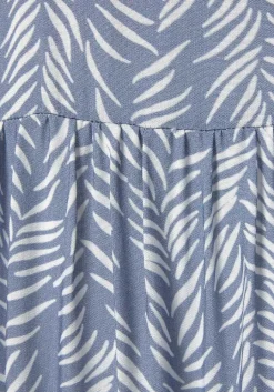 LASCANA Short Dresses-Printed Tie Back Dress