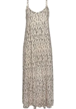 LASCANA Maxi Dresses-Printed Tie Back Maxi Dress