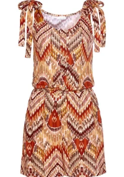 LASCANA Rompers-Printed Tie Strap Romper
