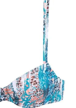 LASCANA Underwire-Printed Underwire Bikini Top