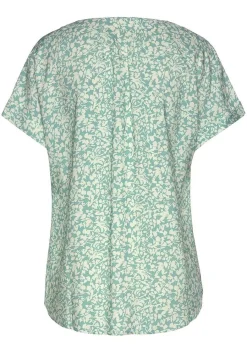 LASCANA Blouses-Printed V-Neck Blouse