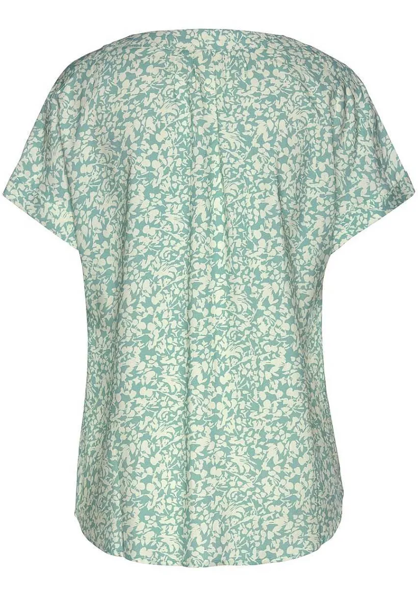 LASCANA Blouses-Printed V-Neck Blouse