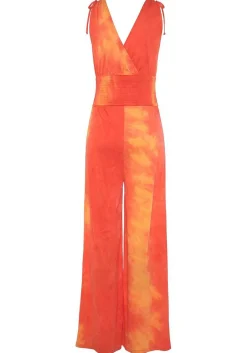 LASCANA Jumpsuits-Printed V-Neck Jumpsuit