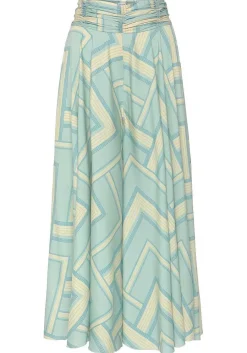LASCANA Pants-Printed Wide Leg Pants