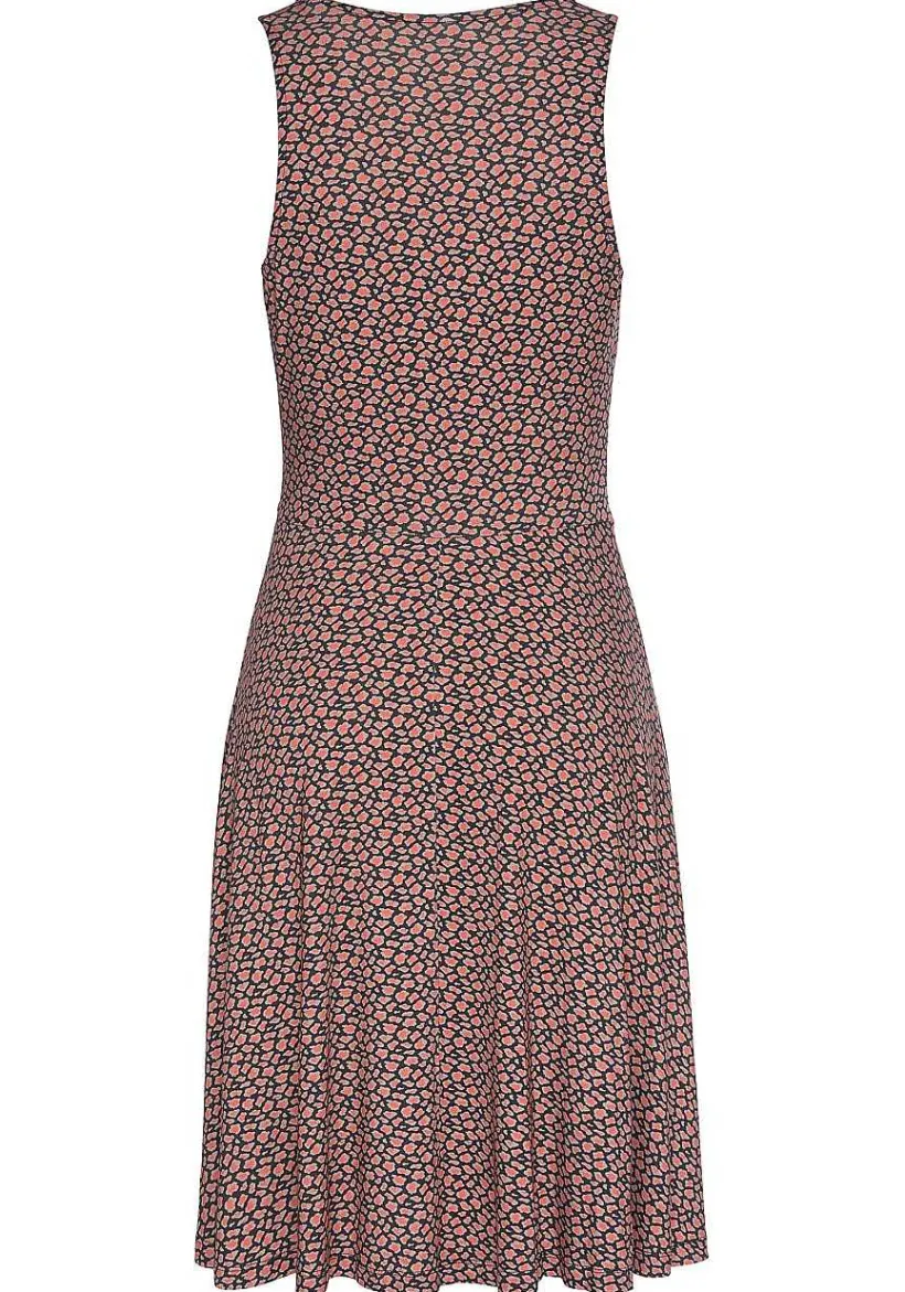 LASCANA Short Dresses-Printed Wrap Look Dress