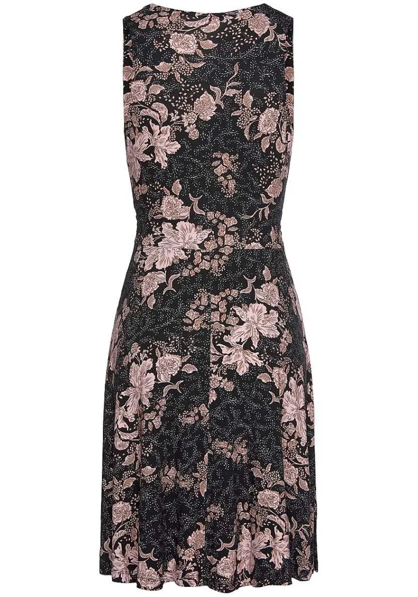 LASCANA Short Dresses-Printed Wrap Look Dress