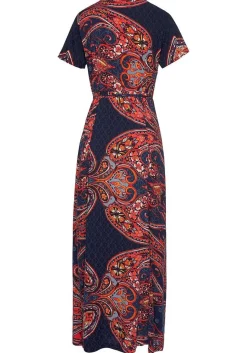LASCANA Fall Dresses-Printed Wrap Maxi Dress