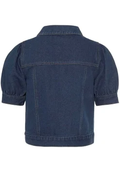 LASCANA Jackets-Puff Sleeve Denim Jacket
