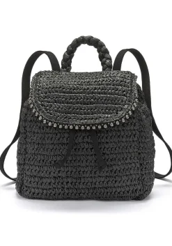 LASCANA Bags-Raffia Drawstring Backpack