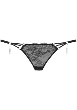 LASCANA Thongs-Rhinestone Embellished Lace Thong
