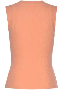 LASCANA Sleeveless Tops-Ribbed Tank Top