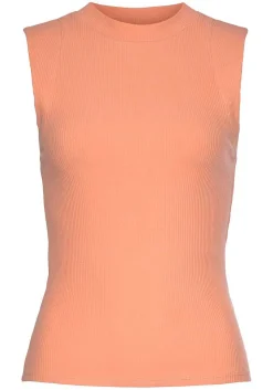 LASCANA Sleeveless Tops-Ribbed Tank Top