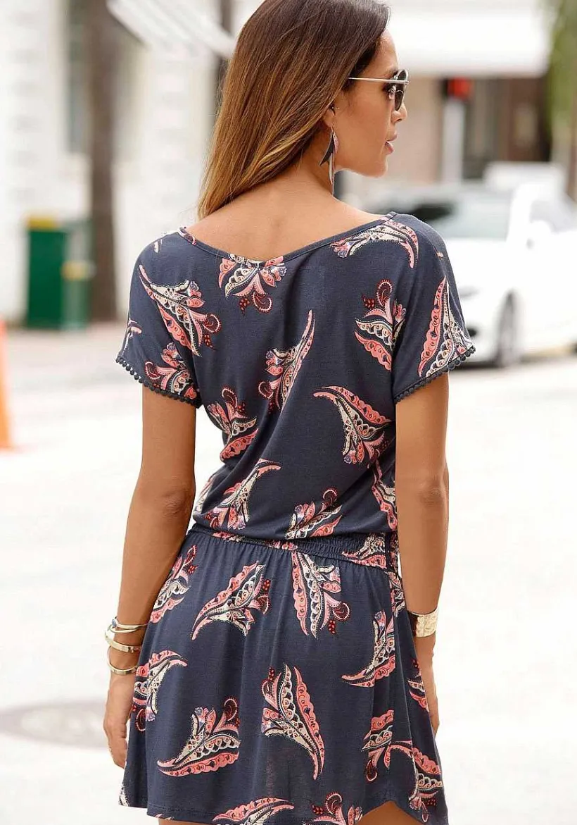 LASCANA Sundresses-Ribbon Tie Dress