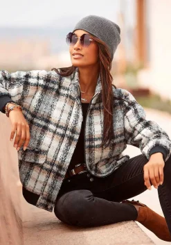 LASCANA Accessories & Jewelry-Rolled Edge Knit Beanie