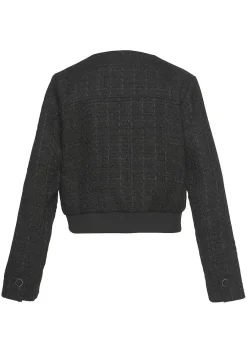 LASCANA Jackets-Round Neckline Tweed Jacket