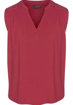 LASCANA Sleeveless Tops-Ruched Tank Top