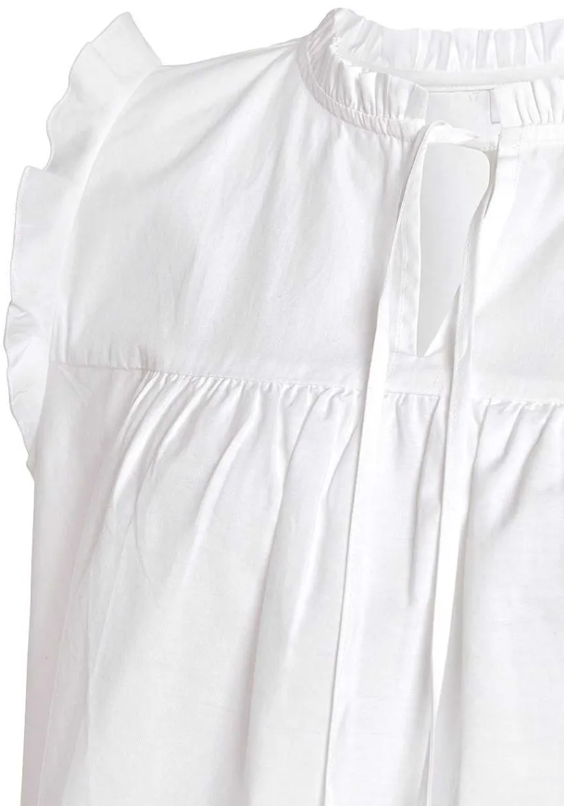 LASCANA Blouses-Ruffled Eyelet Blouse